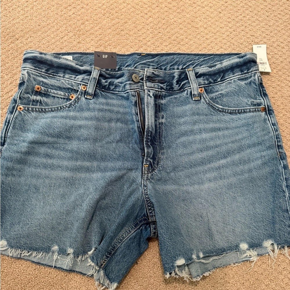 GAP Women's Light Blue Jean Shorts